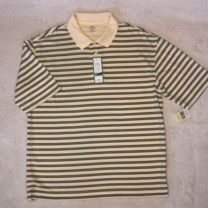 Dockers Striped Golf Polo, M
